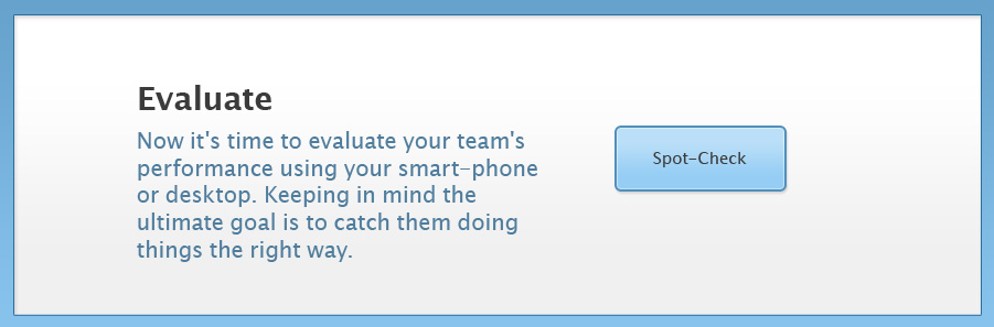 Survey Companion Workflow - Evaluate
